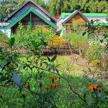 Jyoti Home Bamboo Garden Lodge Majuli Exterior foto